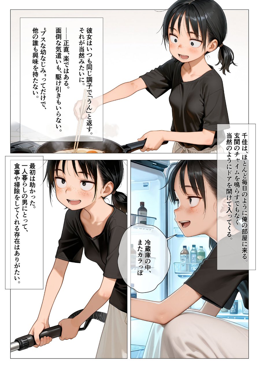 ちいぶす-おっぱい小さくてブスだけどいつでもヤレる幼馴染- モザイク版（品番 s594allud03486）の試し読み 6ページ目